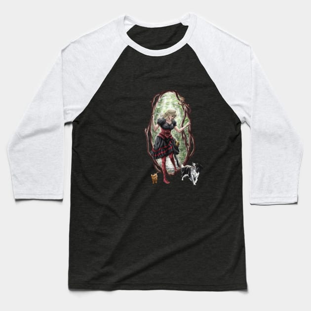 Lolita Baseball T-Shirt by jmorle